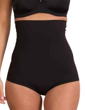 Pour Moi Definitions High Waist Shaping Brief Black