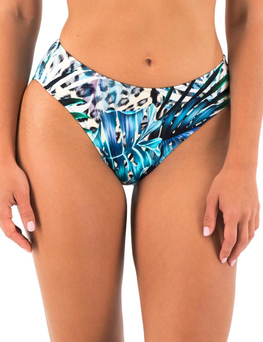 Fantasie Kabini Oasis Mid Rise Bikini Brief Aegean