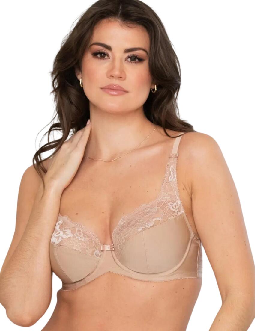 Brand New Charnos Flamenco Ivory/Pink Full Cup Bra or Brief