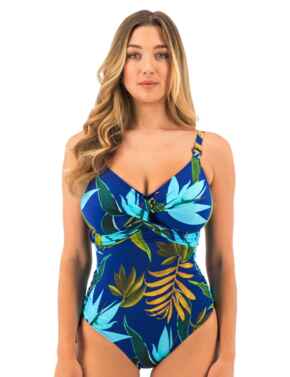 Fantasie Pichola Twist Front Swimsuit Tropical Blue