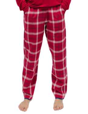 Cyberjammies Noel Pyjama Pants Red Check