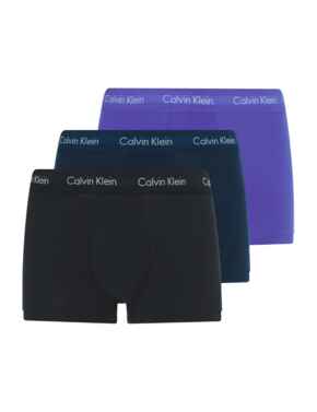 Calvin Klein Mens Cotton Stretch 3 Pack Hip Brief - Belle Lingerie