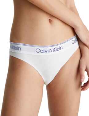 Calvin Klein Athletic Cotton Tanga Brief White 