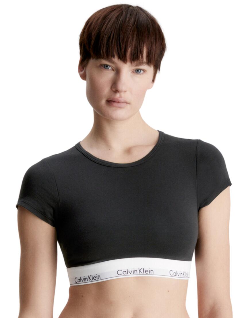 CALVIN KLEIN Women's T-Shirt Bralette -000QF72I3E-UBI -B