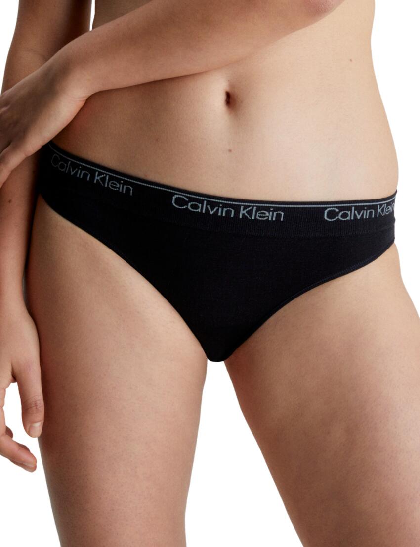 Calvin Klein 000qf7096e Modern Seamless Brief in Black
