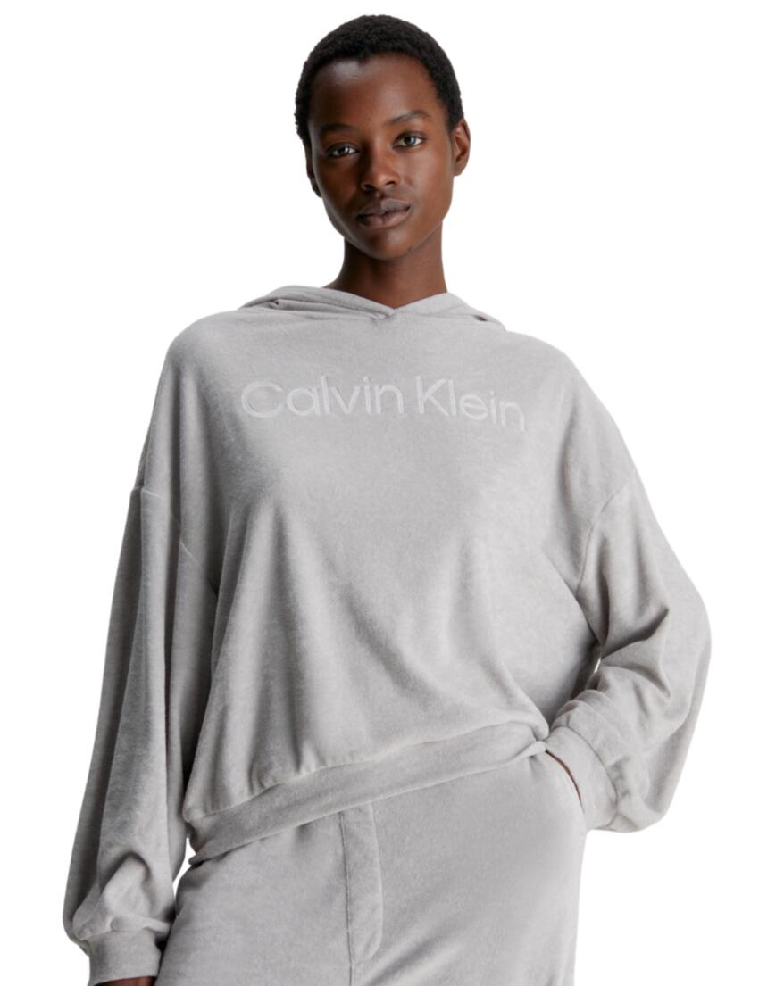 Calvin Klein Cosy Lounge Hoodie Porpoise
