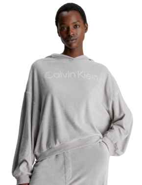 Calvin Klein Cosy Lounge Hoodie Porpoise