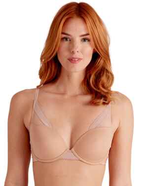 Pretty Polly Naturals High Apex Moulded Bra Crème Brulee
