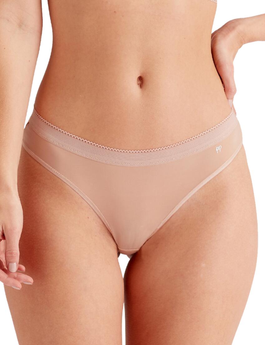 Pretty Polly Naturals Thong Crème Brulee