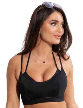 Pour Moi Sydney Double Strap Underwired Cami Top Black