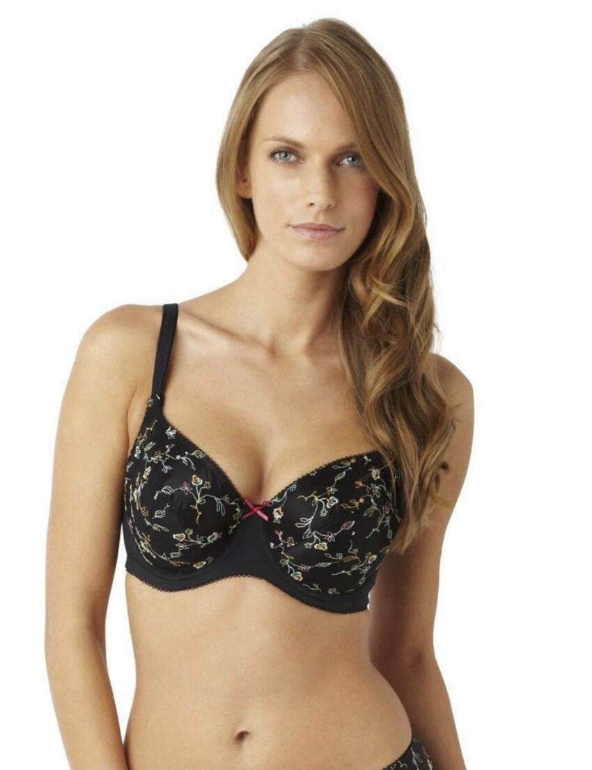 7661 Panache Rhapsody Balcony Bra Black - 7661 Black