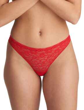 Marie Jo Color Studio Lace Thong Brief Scarlet