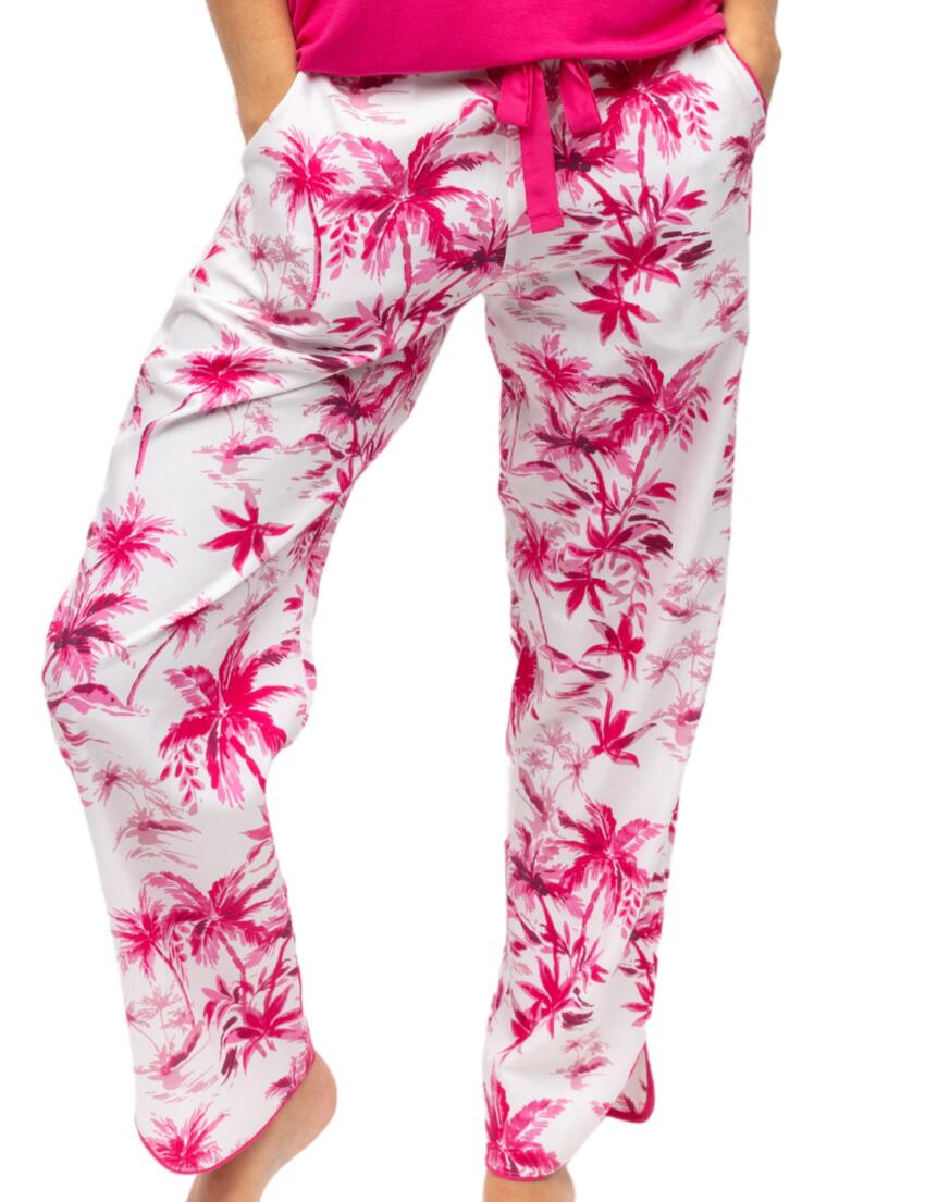 Cyberjammies Haley Pyjama Bottoms White Palm Print