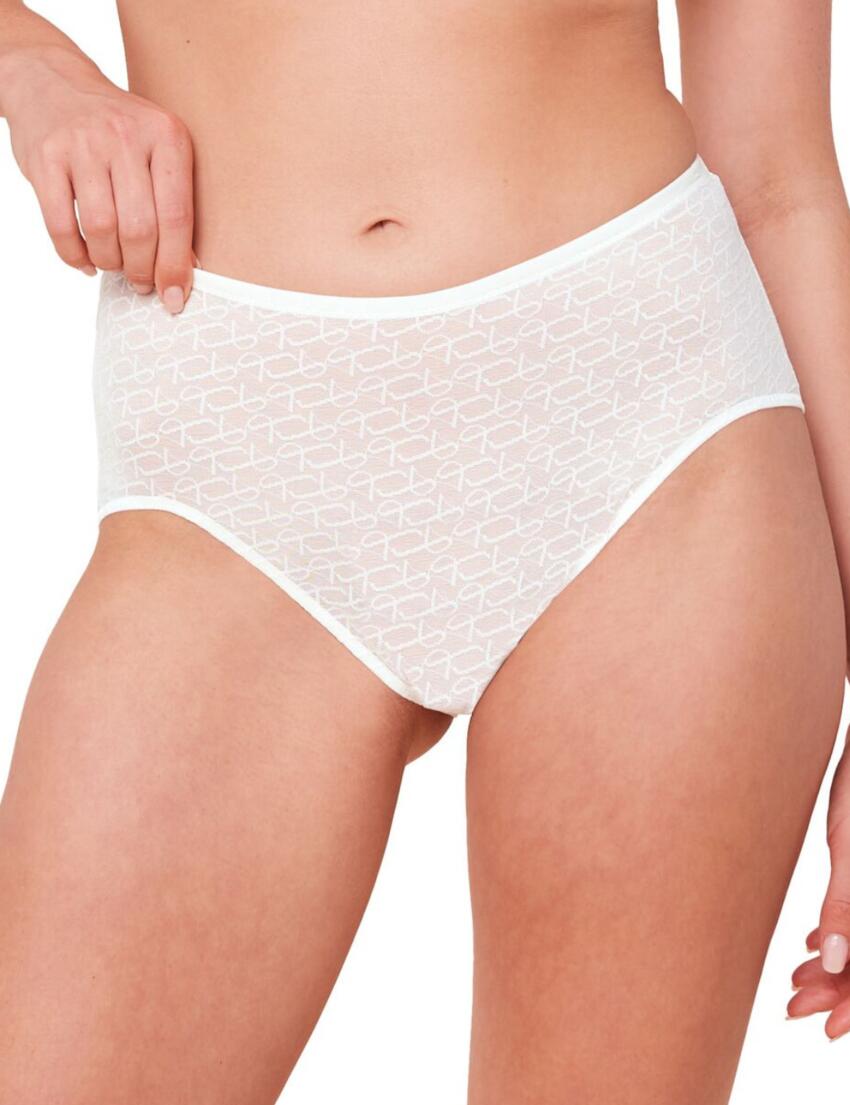 Triumph Signature Sheer Maxi Brief Ecru White