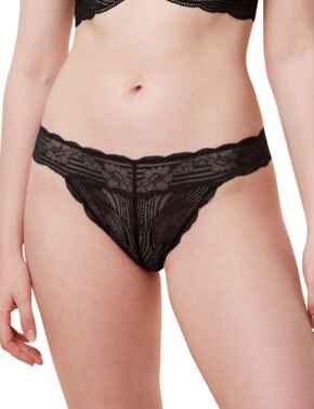 Triumph Lift Smart Brazilian Brief Black