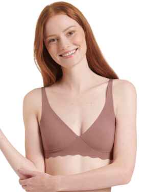  Sloggi Zero Microfibre Bralette Cacao