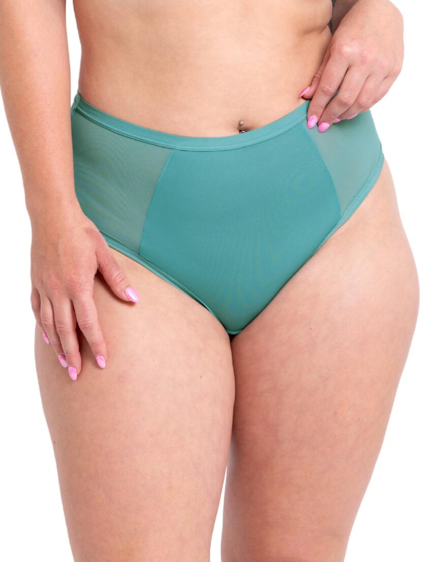 Curvy Kate Wonderfully Short Mineral Blue