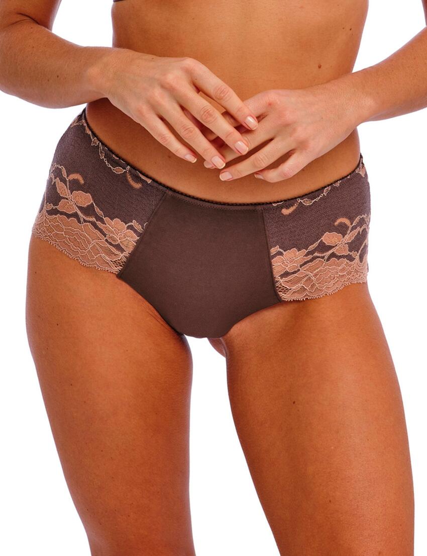 Wacoal Florilege Short Chocolate/Burlwood
