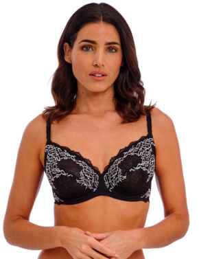 Wacoal Lace Perfection Underwired Bra Black/Ivory