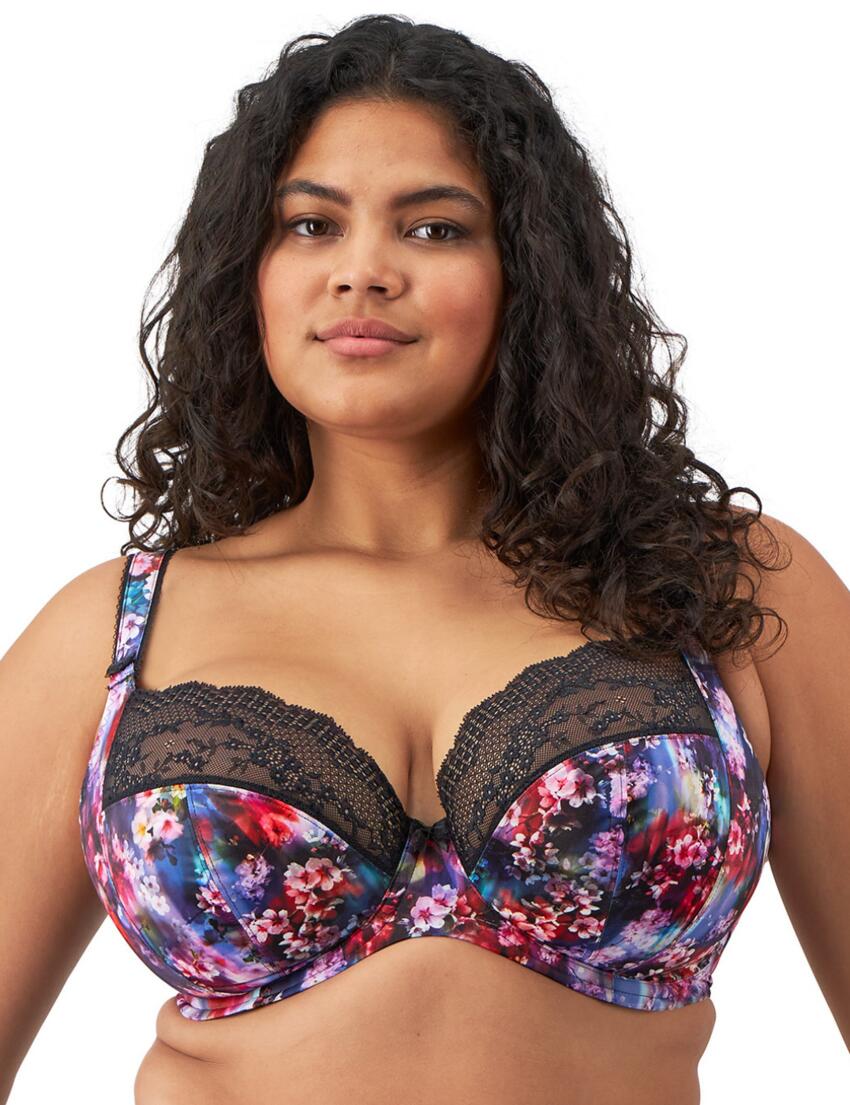 Elomi Lucie Underwired Plunge Bra Cherry Blossom