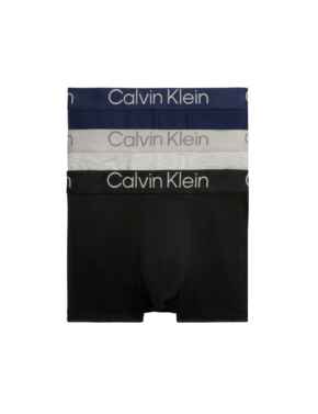 Calvin Klein Trunks 3 Pack Black/Blue Shadow/Grey Heather