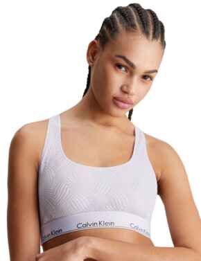 Calvin Klein Unlined Bralette Lavender Blue