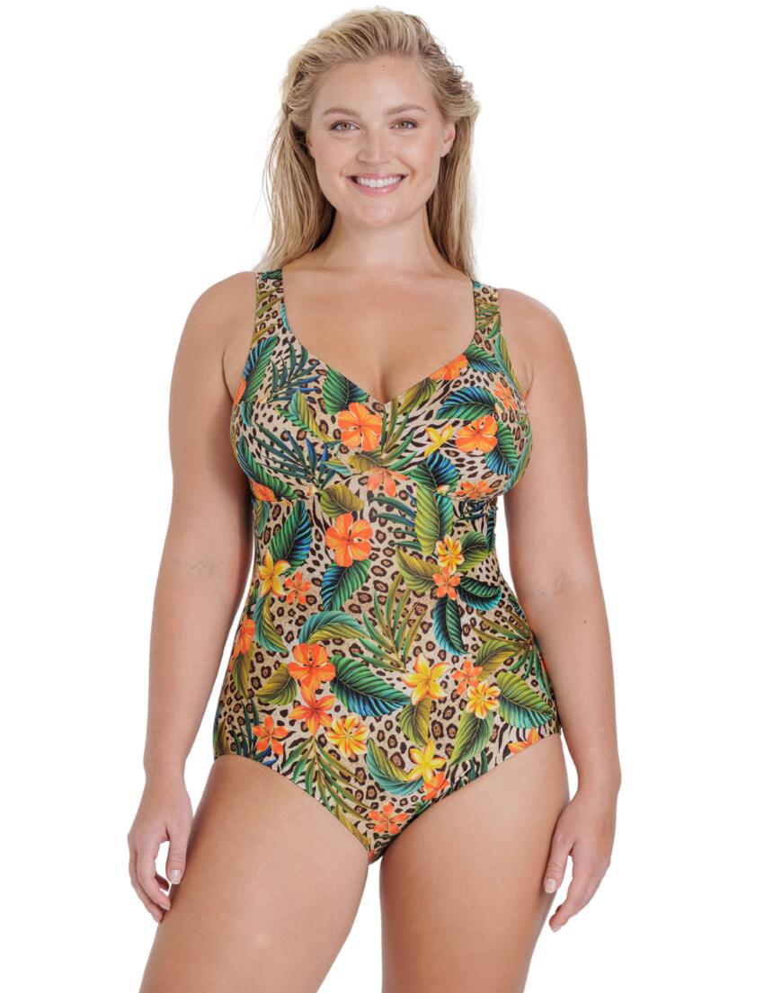 Miss Mary Of Sweden Amazonas Swimsuit Brown