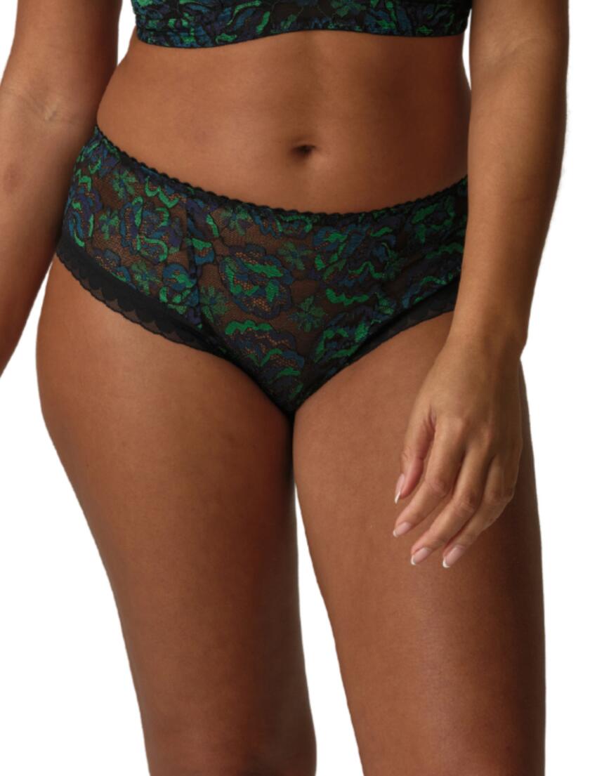 Prima Donna San Angel Luxury Thong Peacock Feather 