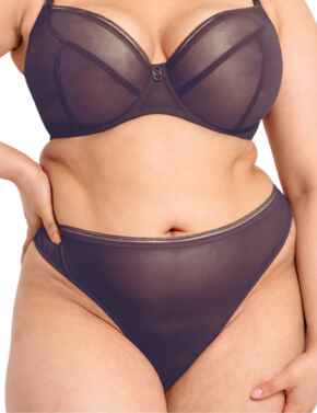 Curvy Kate Lifestyle Thong Plum Purple