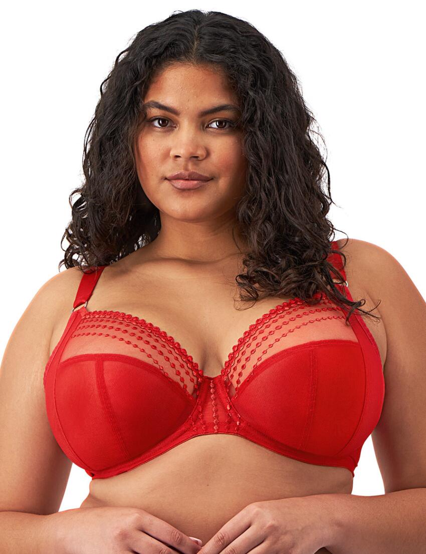 Elomi Matilda Plunge Bra Haute Red