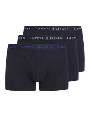 Tommy Hilfiger Essential Colour Pop 3 Pack Trunks Well Water / Blue Spell / Ultra Blue