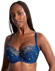 Panache Blossom Balcony Bra Celeste