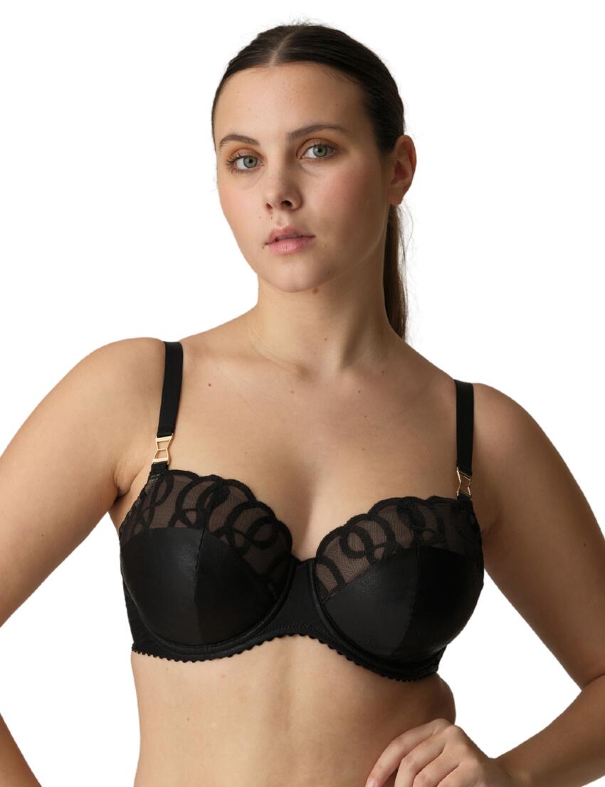 Prima Donna Vallarta Padded Balcony Bra Black