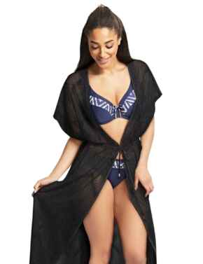 Panache Beach Dress Noir