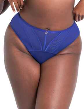 Scantilly by Curvy Kate Senses High Waisted Brief Ultraviolet