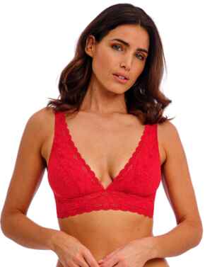 Wacoal Halo Lace Soft Cup Bra Equestrian Red