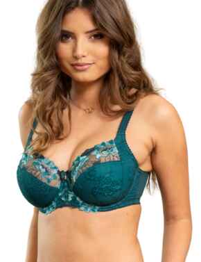 Pour Moi Sofia Side Support Bra Forest/Teal