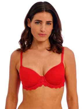 Wacoal Embrace Lace Contour Bra Equestrian Red