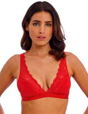 Wacoal Embrace Lace Soft Cup Bra Equestrian Red