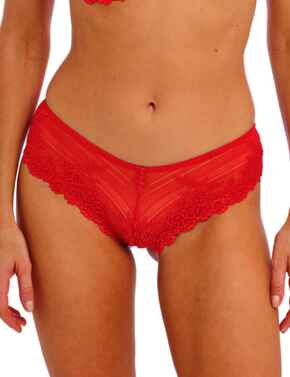 Wacoal Embrace Lace Tanga Brief Equestrian Red