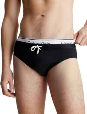 Calvin Klein Mens CK Meta Legacy Double Waistband Brief PVH Black