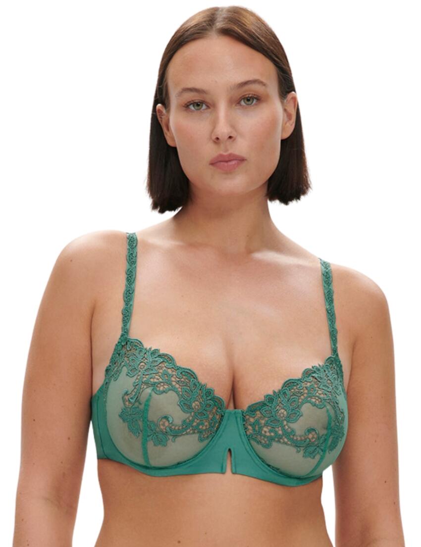 Simone Perele Saga Half Cup Bra Garden Green