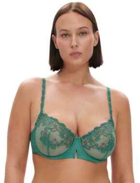Simone Perele Saga Half Cup Bra Garden Green