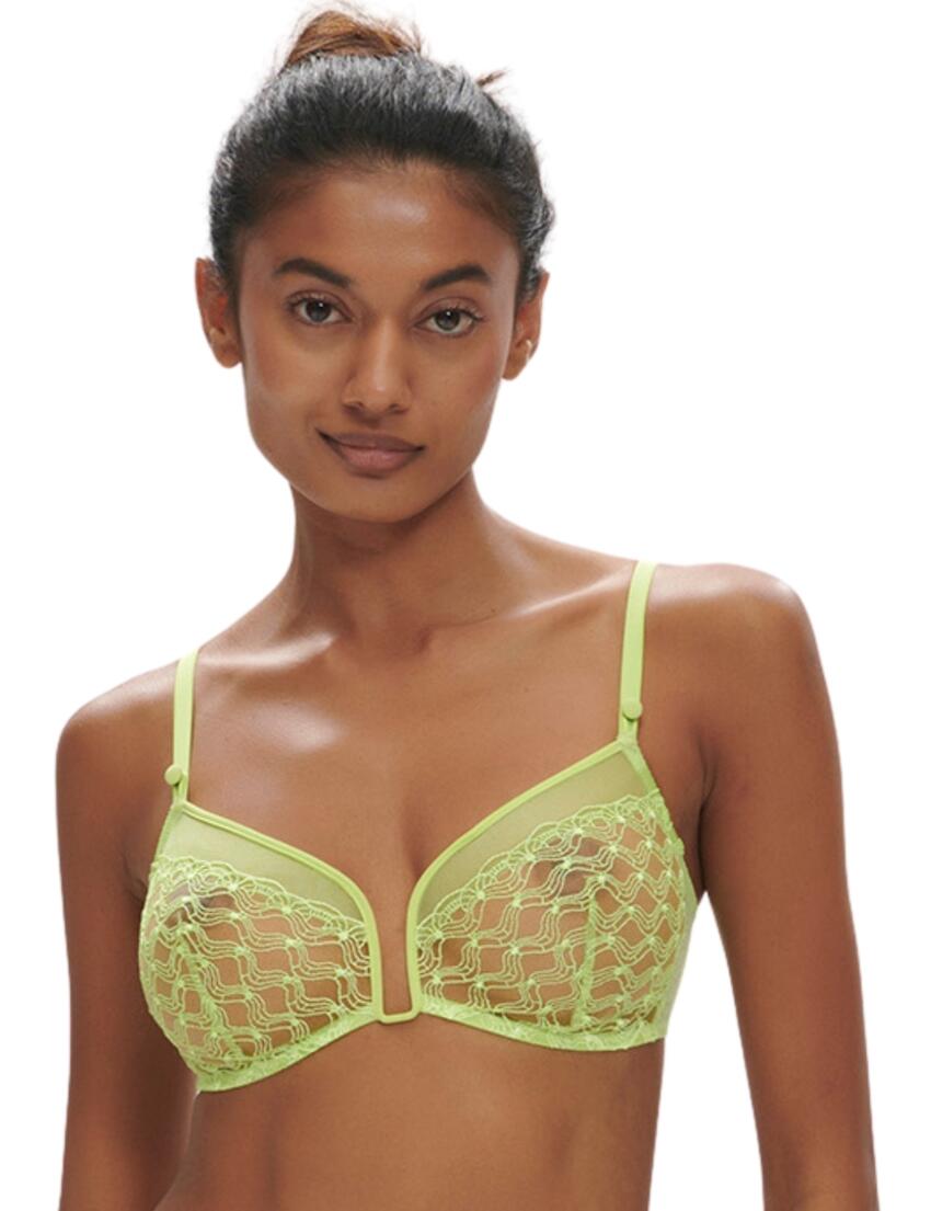 Simone Perele Rose Wireless Bra Lime 