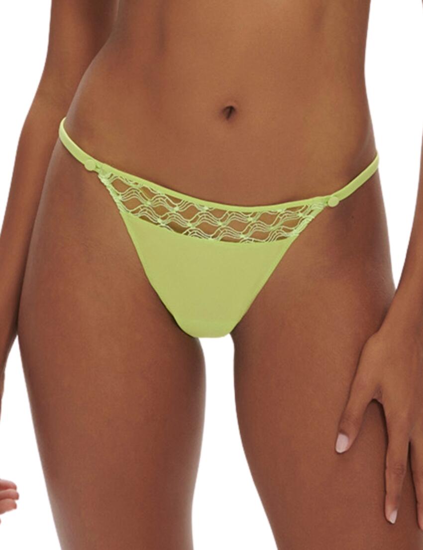 Simone Perele Rose Tanga Brief Lime 