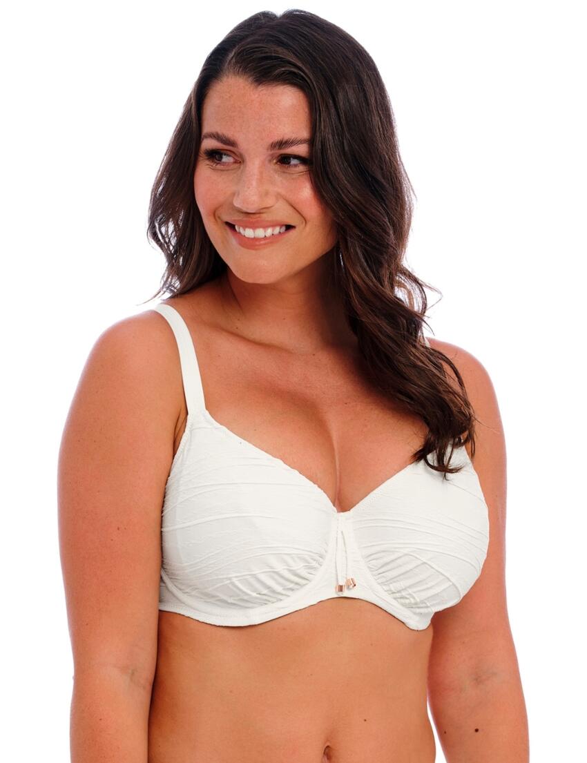 Fantasie Beach Waves Full Cup Bikini Top Linen