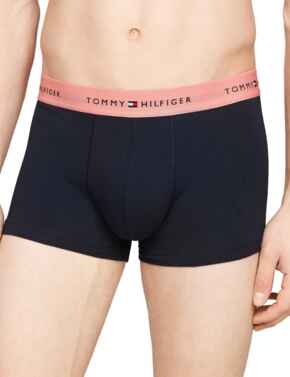 Tommy Hilfiger Signature Essential Logo 3 Pack Trunks Coral Clay/Vessel Blue/Yellow Mis
