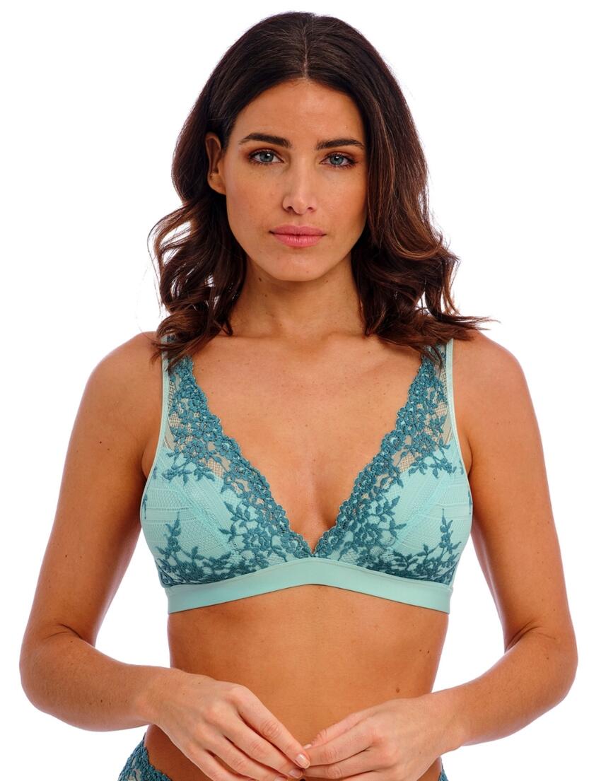 Wacoal Embrace Lace Soft Cup Bra Eggshell Blue/Brittany Blue