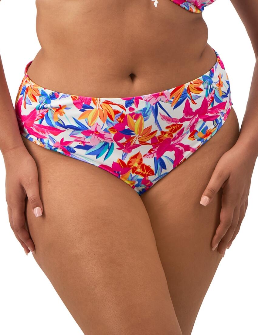 Elomi Savaneta Mid-Rise Bikini Brief White