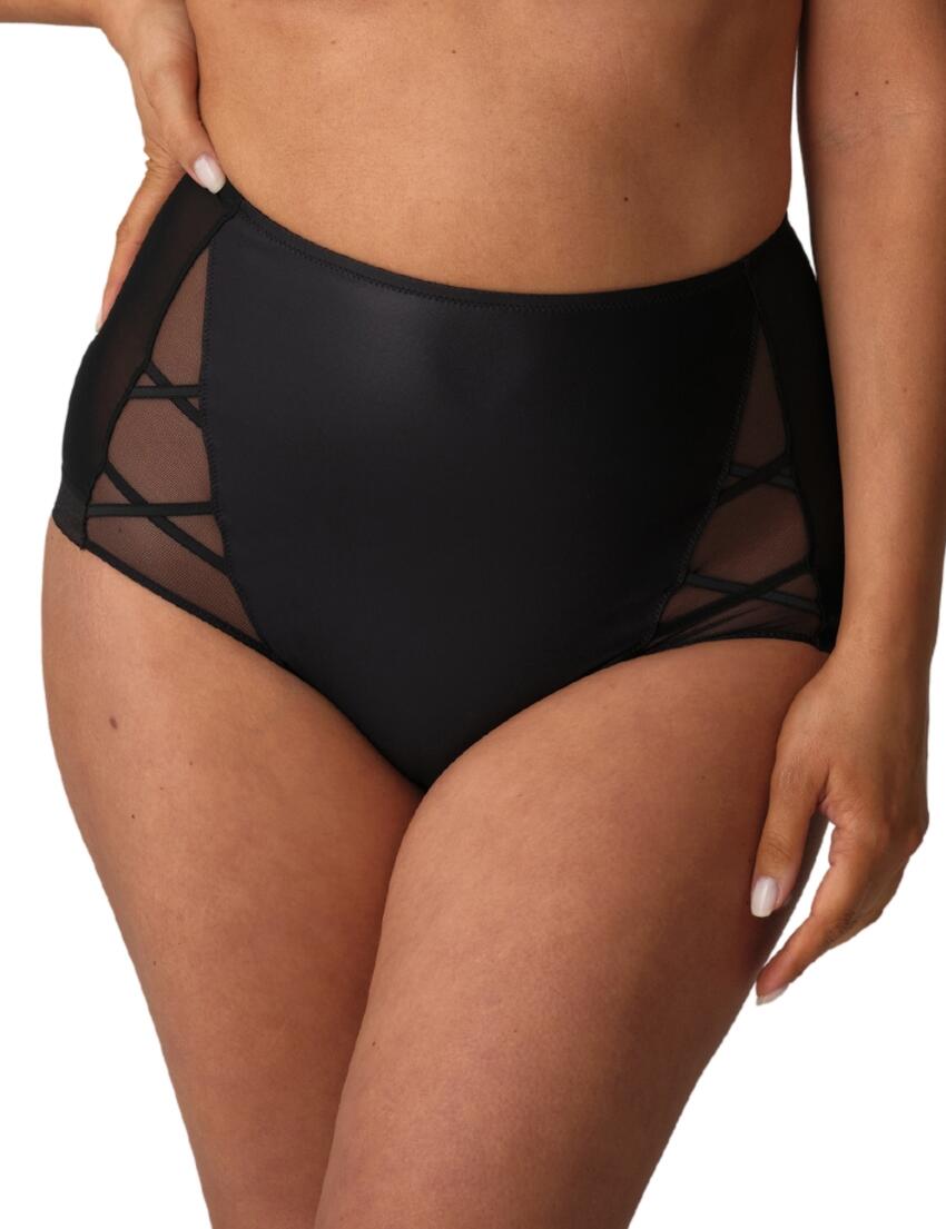 Prima Donna Twist Zipolite Full Brief Black